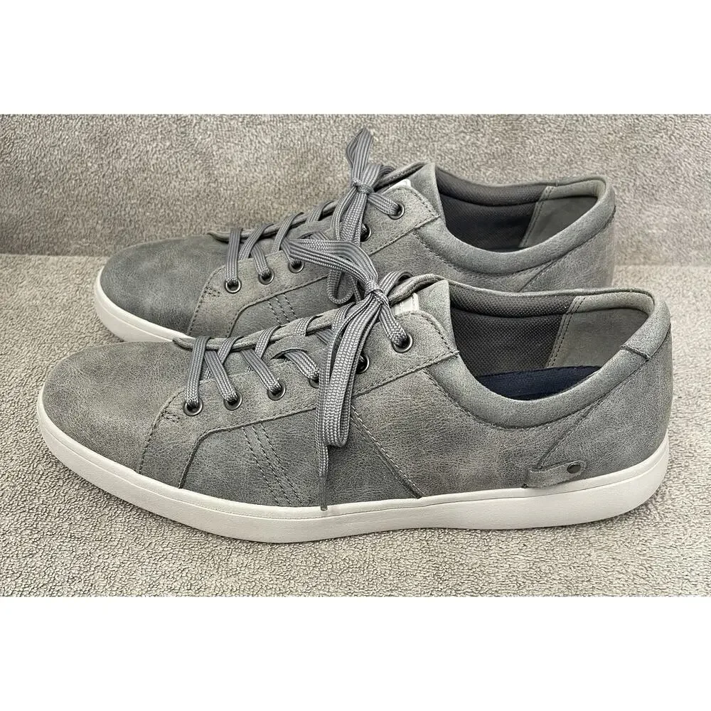 Rockport City Lites Men's Size 11.5 Casual Strip Up Gray Sneakers